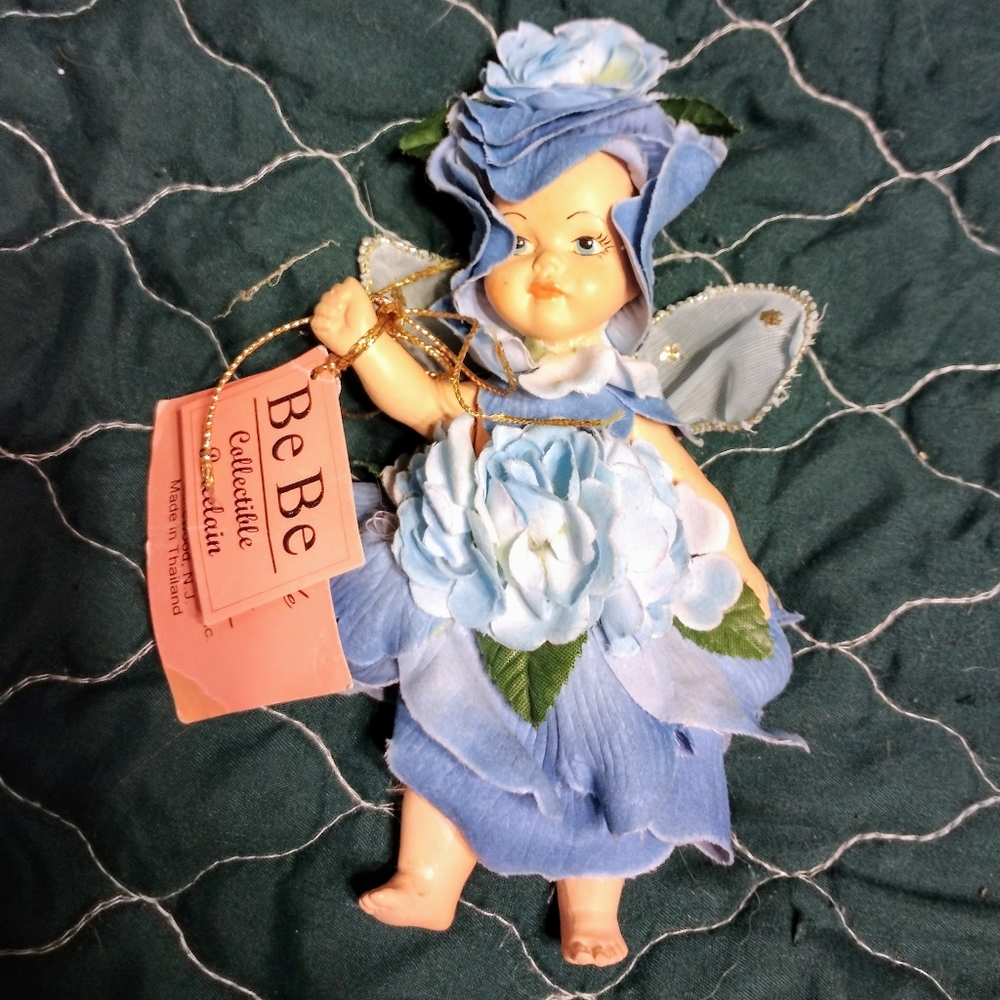 Vintage Be Be Small Porcelain Fairy Doll